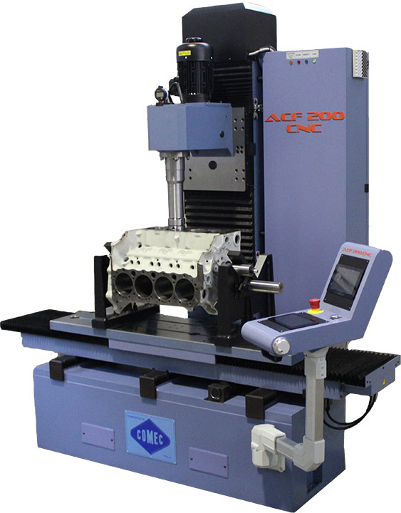 Comec ACF200 CNC cylinder boring-resurfacing machine