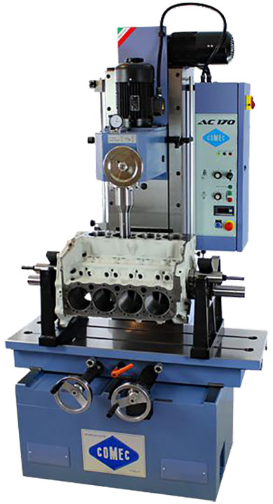 Comec-machines-AC170-boring-machine Comec Machines AC170 cylinder boring machine for car and truck engines